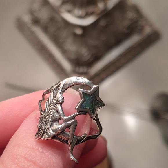 Spencer's Jewelry - Fairy Moon Sterling Silver Ring